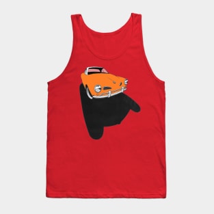 Geo3Doodles Orange KG Doodle Tank Top